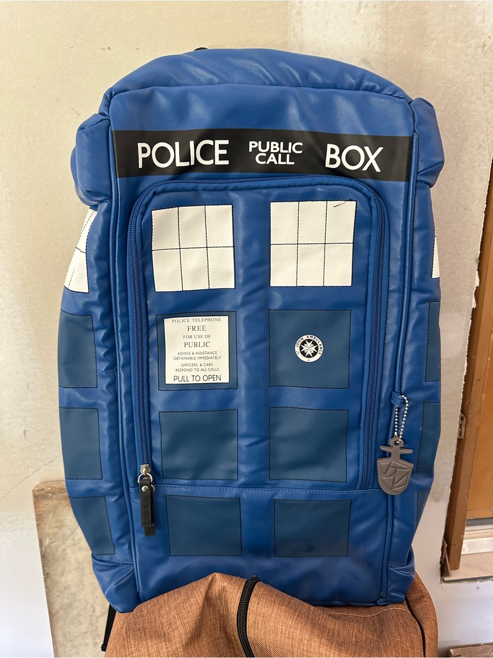 Doctor Who TARDIS backpack